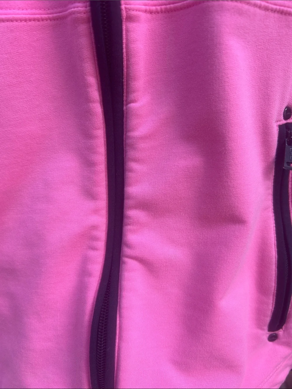Ralph Lauren Pink and Black Zip-Up Jacket